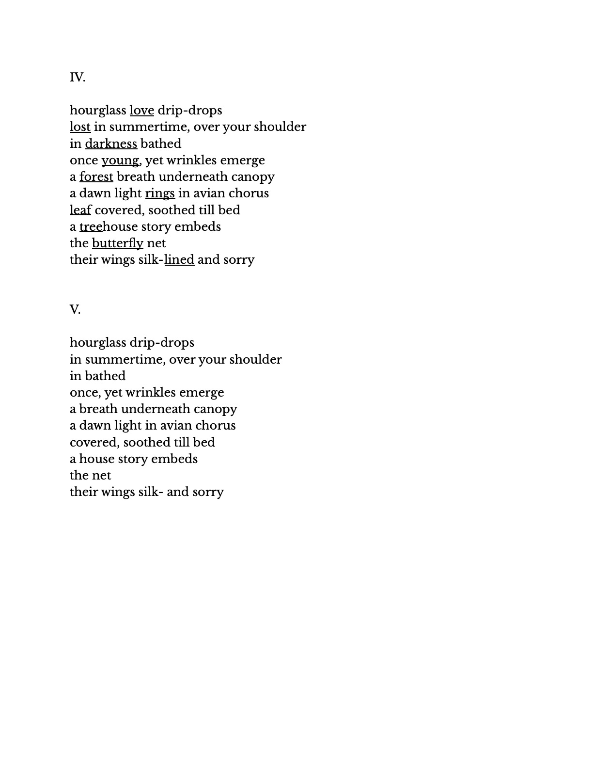 Allison Majors' Strikethrough Score