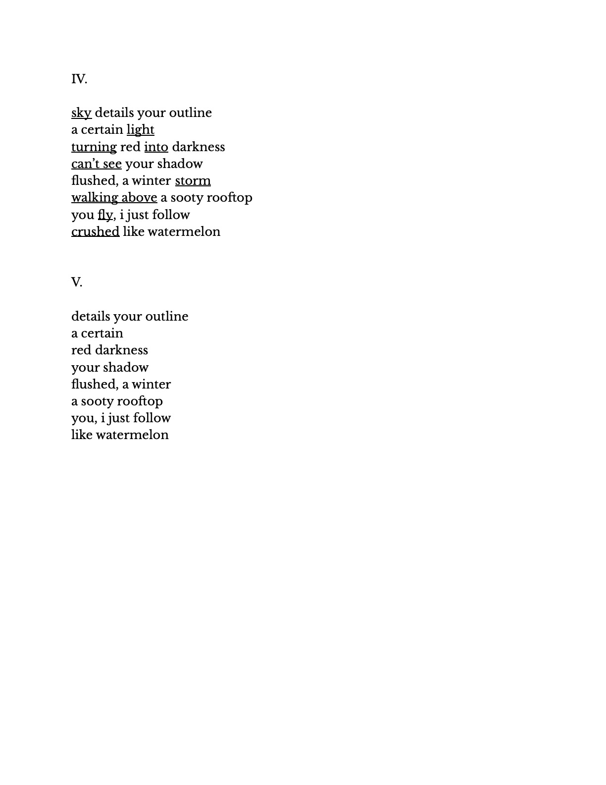 Mikey Horowitz's Strikethrough Score