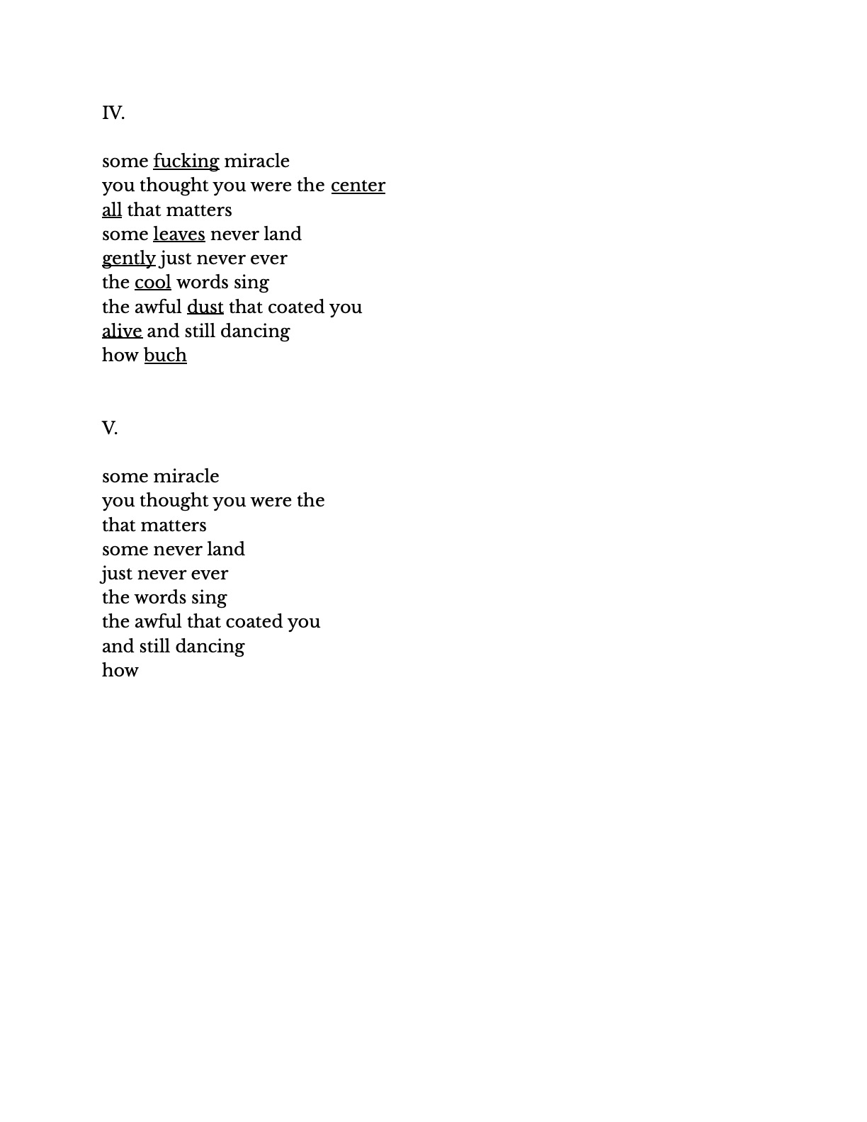 Reina Gray's Strikethrough Score